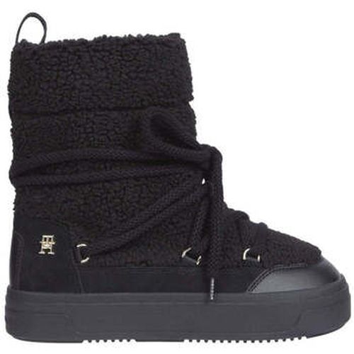 Bottines real shearling snowboot - Tommy Hilfiger - Modalova