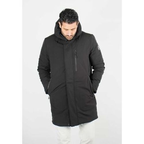 Parka Doudoune noire à capuche, coupe droite, poches multiples - Paragoose - Modalova