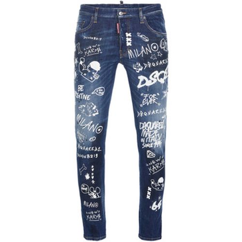 Jeans Dsquared Skater Jeans bleu - Dsquared - Modalova