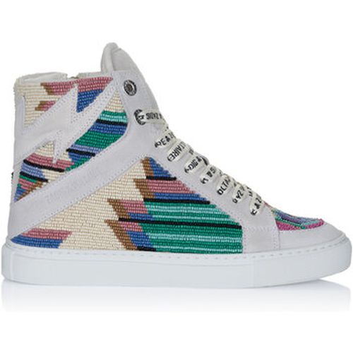 Baskets montantes Zadig Voltaire High Flash Folk Beads chaussures - Zadig & Voltaire - Modalova