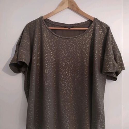 T-shirt T-shirt XL avec motif brillant - Ms Mode - Modalova