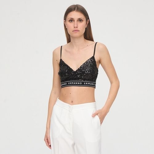Blouses haut court à sequins - Ermanno Scervino - Modalova