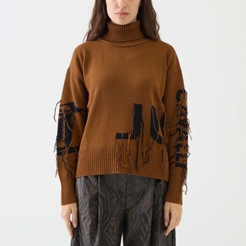 Pull Col roulé avec logo - Roberto Cavalli - Modalova