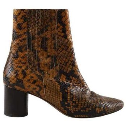 Boots Sandro Boots en cuir marron - Sandro - Modalova