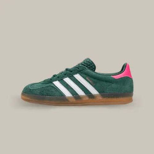 Baskets Gazelle Indoor Collegiate Green Lucid Pink - adidas - Modalova
