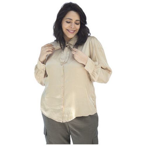 Chemise chemisier avec Nœud Grande Taille - Cerises D’amour - Modalova