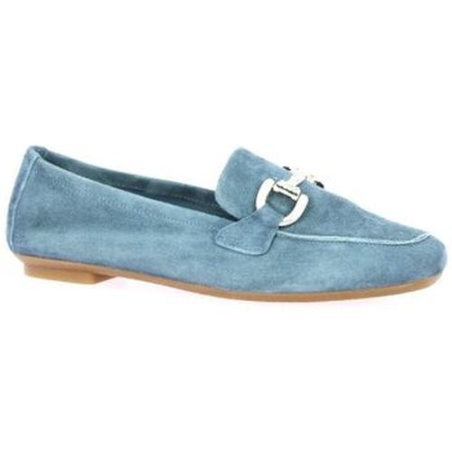 Mocassins Mocassins cuir velours jeans - Reqin's - Modalova