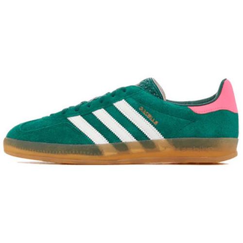 Baskets Gazelle Indoor Collegiate Green Lucid Pink - adidas - Modalova