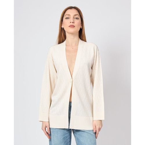 Gilet EAX Cardigan long à boutons - EAX - Modalova