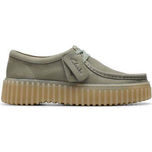 Baskets basses torhill leisure trainers light green - Clarks - Modalova