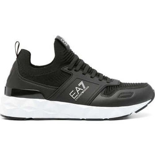 Baskets basses black casual closed sneaker - Emporio Armani EA7 - Modalova