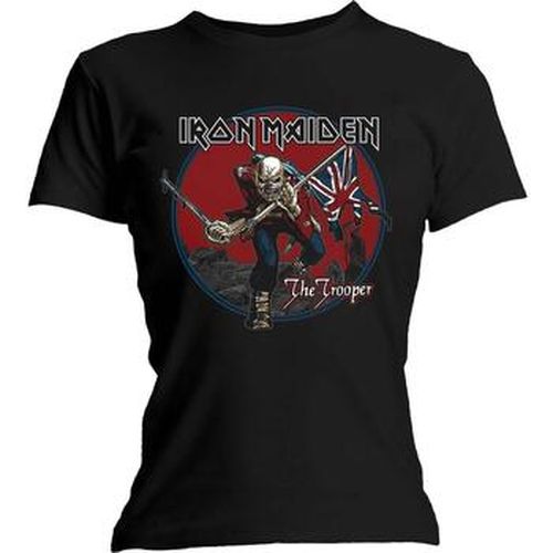 T-shirt Trooper Red Sky - Iron Maiden - Modalova