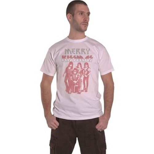 T-shirt Kiss Merry Kissmas - Kiss - Modalova