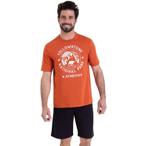 Pyjamas / Chemises de nuit Pyjama court col rond - Athena - Modalova