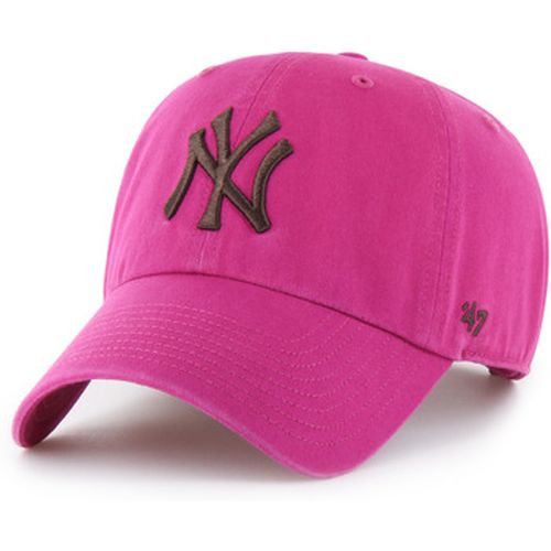 Casquette 47 CAP MLB NEW YORK YANKEES CLEAN UP ORCHID - '47 Brand - Modalova