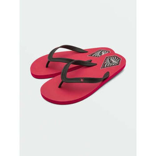 Tongs Chanclas Rocker 2 - Ribbon Red - Volcom - Modalova