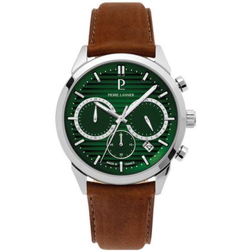 Montre Montre MONARCK Cuir Brun - Pierre Lannier - Modalova