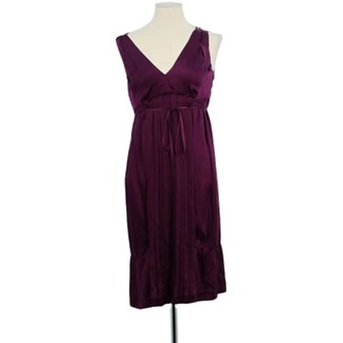 Robe courte Robe en soie violette - Miu Miu - Modalova