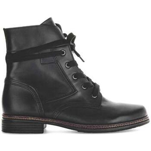 Bottines Bottine à lacets en cuir lisse à talon décroché - Gabor - Modalova