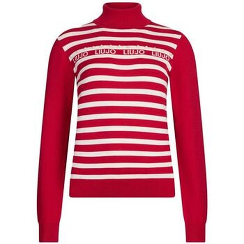 Pull Pull à col roulé avec rayures - Liu Jo - Modalova