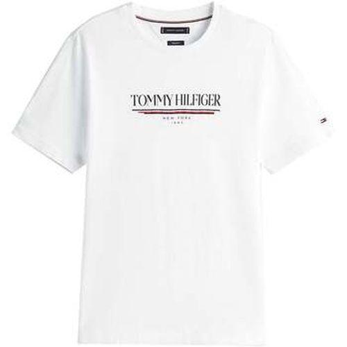T-shirt Logo Crew Graphic T-Shirt White - Tommy Hilfiger - Modalova