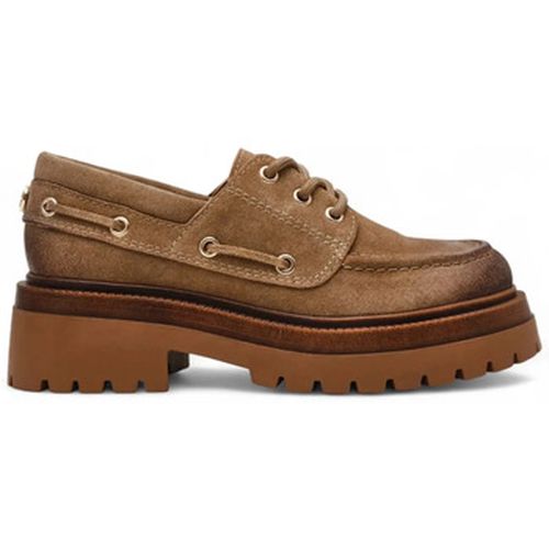 Chaussures bateau Detroit mocassins à plateforme en daim marron - Steve Madden - Modalova