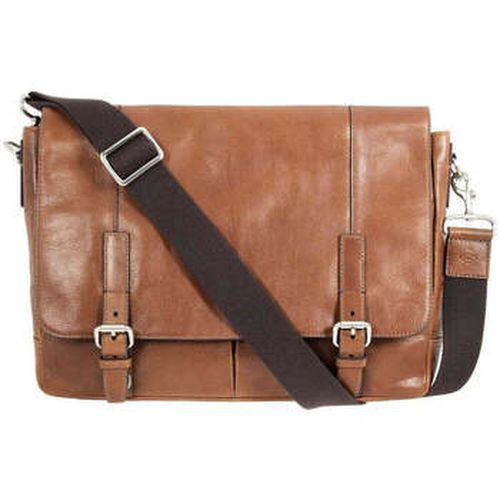Sac bandoulière Besace cuir de vachette MBG9224222 Cognac - Fossil - Modalova