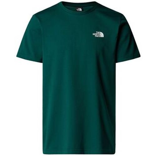 T-shirt NF0A87NG M SS SIMPLE DOME-1K11 HUNTER GREEN - The North Face - Modalova