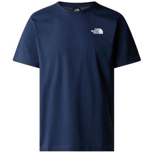 T-shirt NF0A87NP M SS BOX NSE TEE-I851 SUMMTNVY/TNFWH - The North Face - Modalova