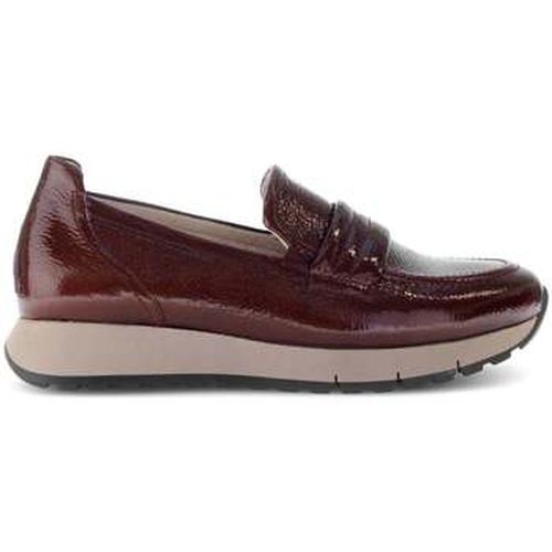 Mocassins Slipper en cuir vernis à talon compensé - Gabor - Modalova