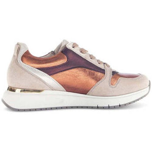 Baskets basses Basket en cuir à talon compensé - Gabor - Modalova