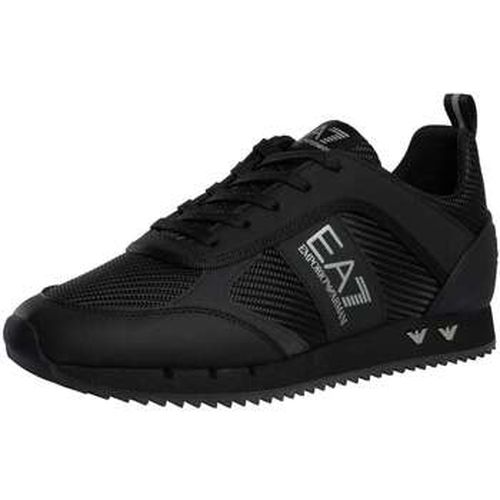 Baskets basses Baskets à logo en maille de carbone - Emporio Armani EA7 - Modalova