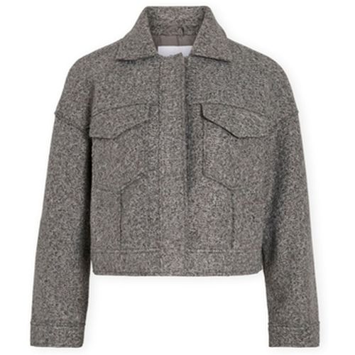 Manteau Franca Jacket - Medium Grey Melange - Vila - Modalova