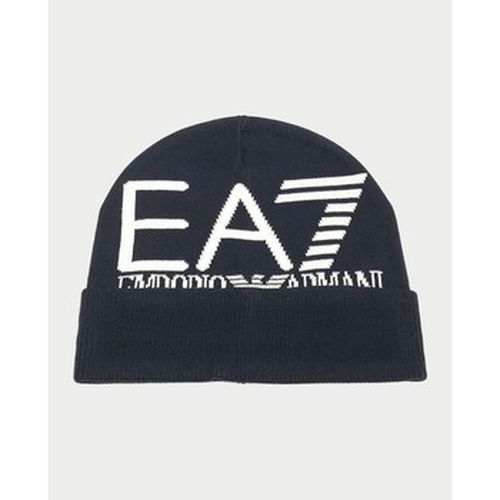 Bonnet Bonnet en maille avec logo - Emporio Armani EA7 - Modalova