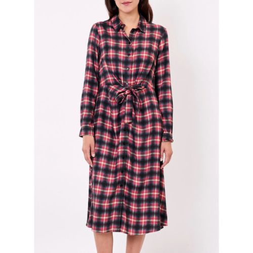 Robe Robe chemise midi fluide à nouer TESSY - La Fiancee Du Mekong - Modalova