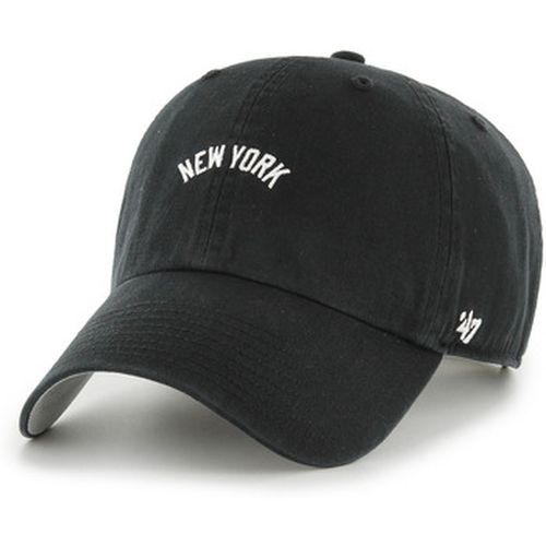 Casquette 47 CAP MLB NEW YORK YANKEES BASE RUNNER SCRIPT CLEAN U BLACK - '47 Brand - Modalova