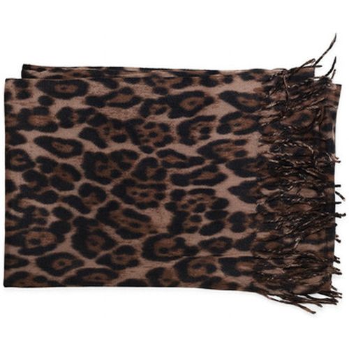 Echarpe Écharpe léopard avec franges - Chapeau-Tendance - Modalova