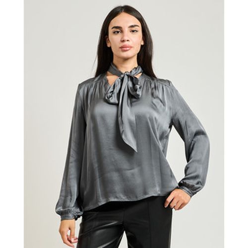 Blouses Blouse en satin avec nœud - Manila Grace - Modalova
