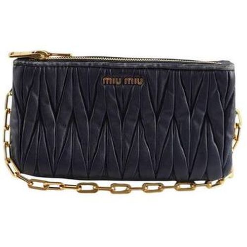 Sac a main Sac à bandoulière en cuir - Miu Miu - Modalova