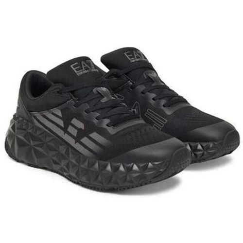 Baskets basses X8X239 XK432-MC269 BLACK/GUNMETAL - Emporio Armani EA7 - Modalova