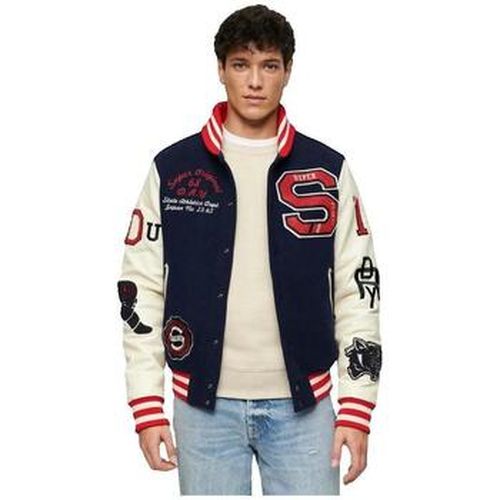 Blouson Blouson College Varsity Patched Bomber Jacket - Superdry - Modalova
