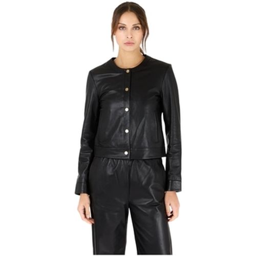 Veste Blouson en cuir Marion Ref 66140 - Serge Pariente - Modalova