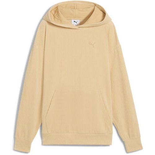 Sweat-shirt Ess Elevated Comfort Velour Rib Hoodie - Puma - Modalova