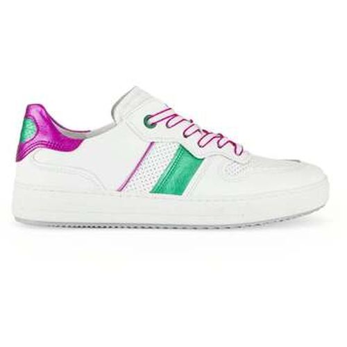 Baskets basses Baskets en cuir grainé à talon compensé - Gabor - Modalova