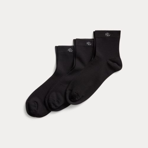  paires chaussettes basses microfibre - Lauren - Modalova