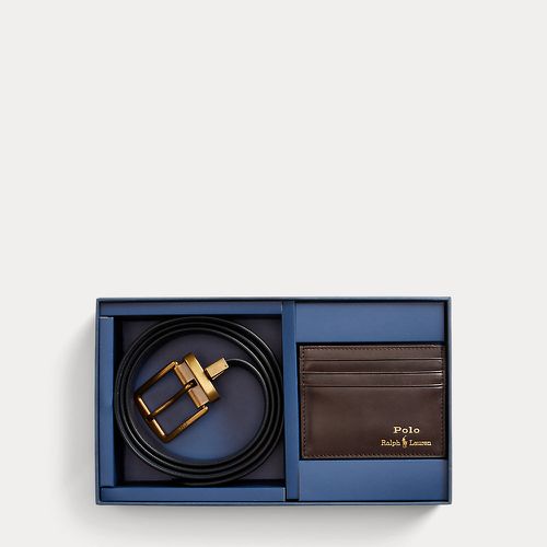 Coffret ceinture et porte-cartes - Polo Ralph Lauren - Modalova