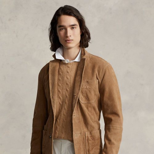Veste en daim - Polo Ralph Lauren - Modalova