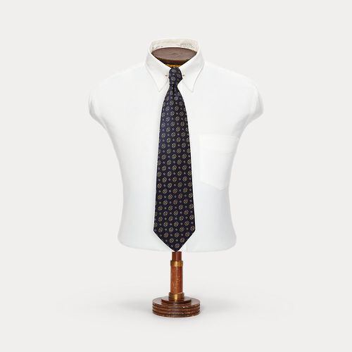 Cravate foulard en brocart de soie - RRL - Modalova