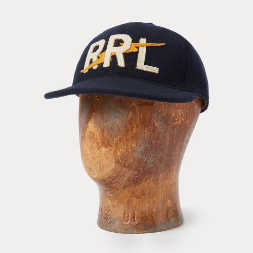 Casquette de baseball en feutre de laine - RRL - Modalova