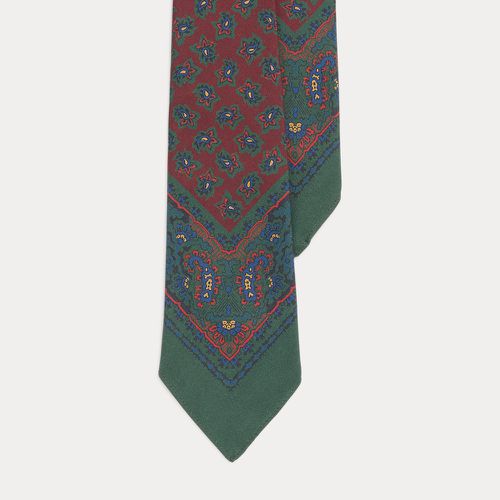Cravate vintage en foulard de soie - Polo Ralph Lauren - Modalova